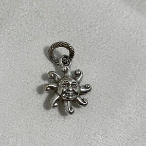 Brighton Arizona Sun Charm 1" Silver Plated